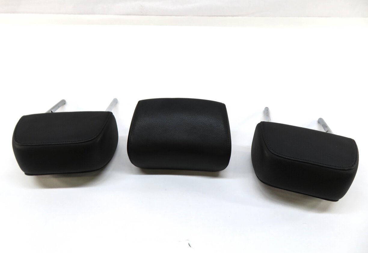 Thumbnail 4: 2013 AUDI A6 (C7) REAR SEAT LEFT CENTER RIGHT HEADREST SET-3 (BLACK FZ)