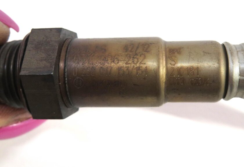 Thumbnail 4: 2013 AUDI A6 (C7) 2.0L CAEB PRE POST CAT O2 OXYGEN SENSOR LAMBDA PROBE SET-2