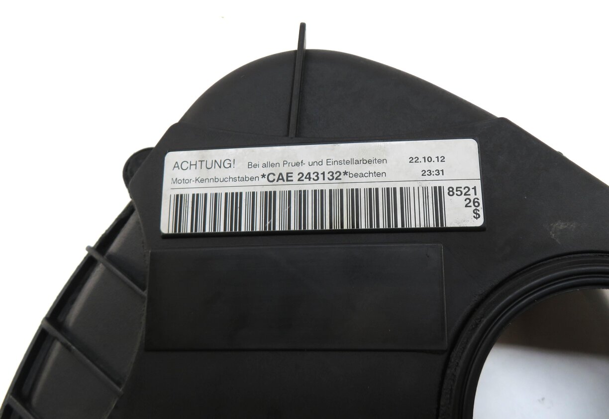 Thumbnail 6: 08-17 AUDI A3 A4 A5 A6 Q3 Q5 TT (B8 8P 8K 8T 8R C7 MK2) 2.0T UPPER TIMING COVER