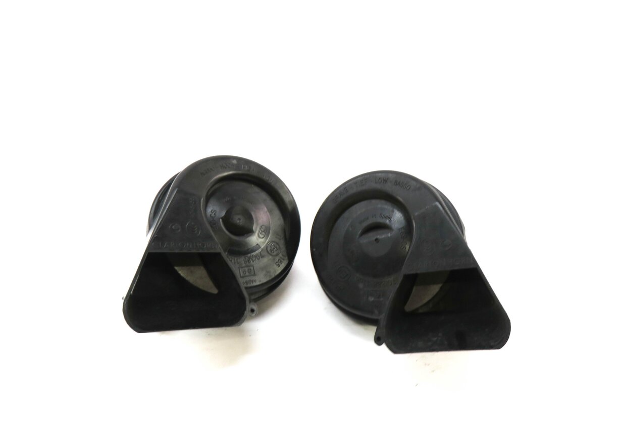 Thumbnail 2: 2012-2020 AUDI A6 S6 A7 S7 RS7 A8 S8 (C7 D4) HIGH & LOW TONE SAFETY HORN SET-2