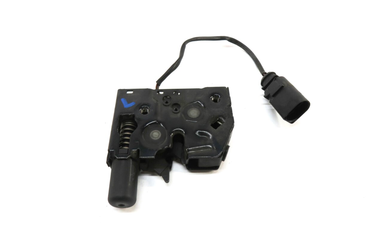 Thumbnail 2: 2013 AUDI A6 (C7) LEFT FRONT DRIVER LOWER HOOD LOCK LATCH STRIKER SPRING