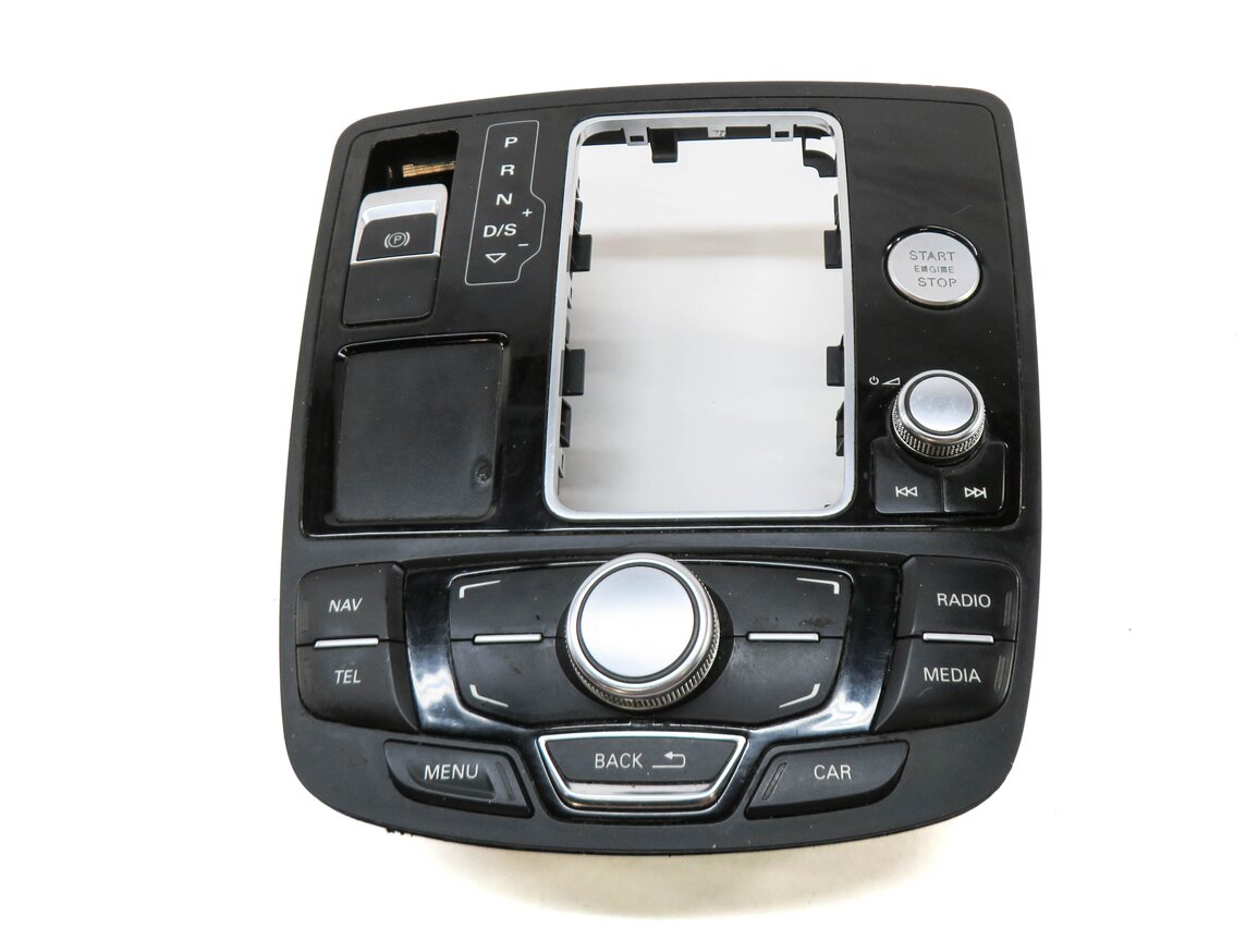 Thumbnail 3: 12-15 AUDI A6 S6 A7 S7 RS7 (C7 4G8) STEREO PHONE NAVIGATION MMI CONTROL SWITCH