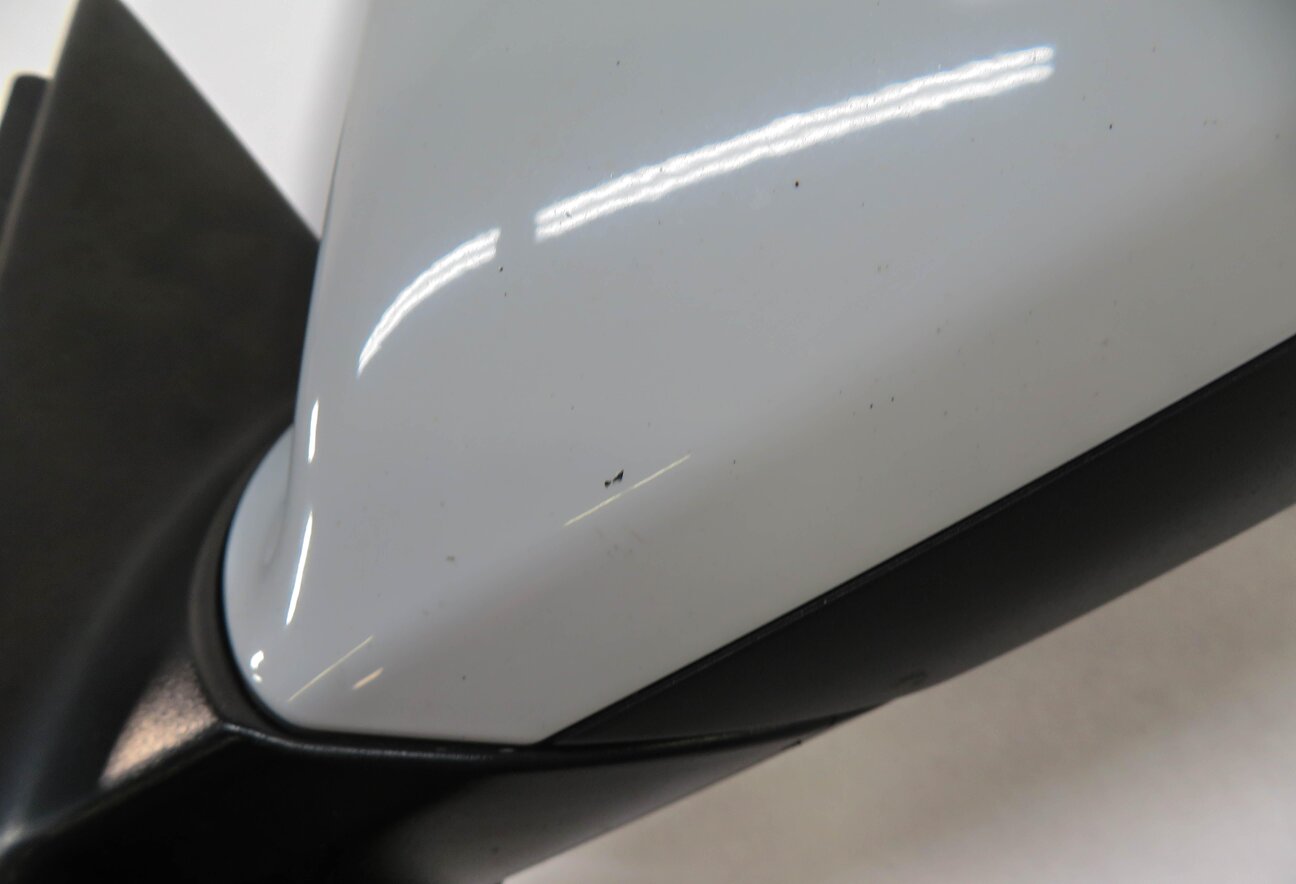 Thumbnail 10: 2012-2013 AUDI A6 (C7) LEFT P-FOLD HEAT MEMORY BLIND SPOT DOOR MIRROR (WHITE)