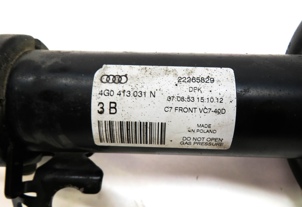Thumbnail 6: 2012-2017 AUDI A6 A7 (C7) FRONT LEFT & RIGHT STANDARD SUSPENSION SHOCK STRUT SET