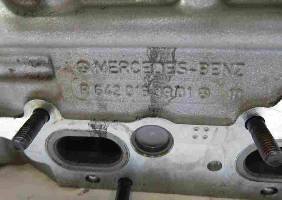 Thumbnail 11: 09-13 MERCEDES E GL ML R (W164 W212 W251 X164) 3.0L DIESEL LEFT CYLINDER HEAD
