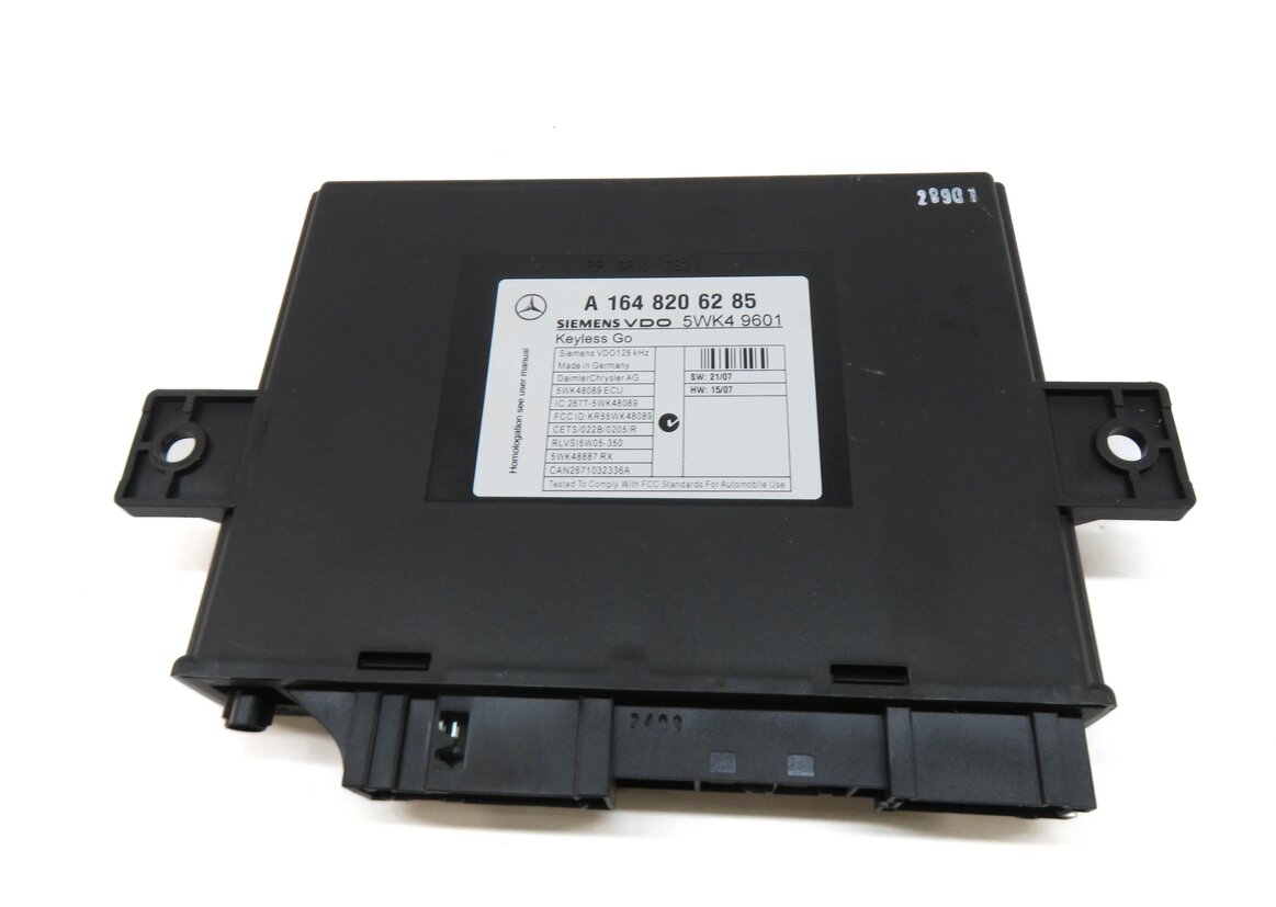 Thumbnail 2: 2008-2011 MERCEDES BENZ GL ML CLASS (W164 X164) KEYLESS GO CONTROL MODULE