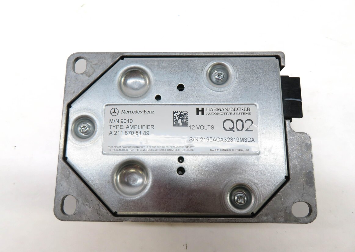 Thumbnail 3: 2010 MERCEDES ML350 (W164) RADIO STEREO SUB SUBWOOFER AMP AMPLIFIER