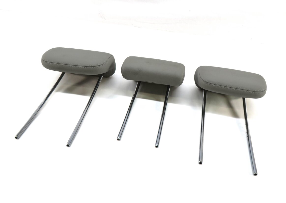 2010 MERCEDES ML350 (W164) REAR SEAT LEFT CENTER RIGHT HEADREST SET-3 (GRAY)