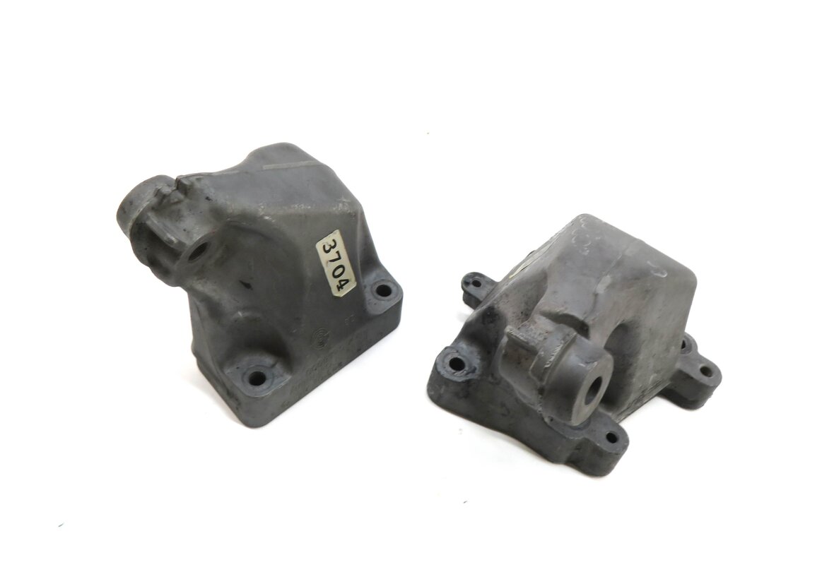 2010 MERCEDES ML350 (W164) 3.0L OM642 DIESEL ENGINE MOTOR MOUNT BRACKET SET-2