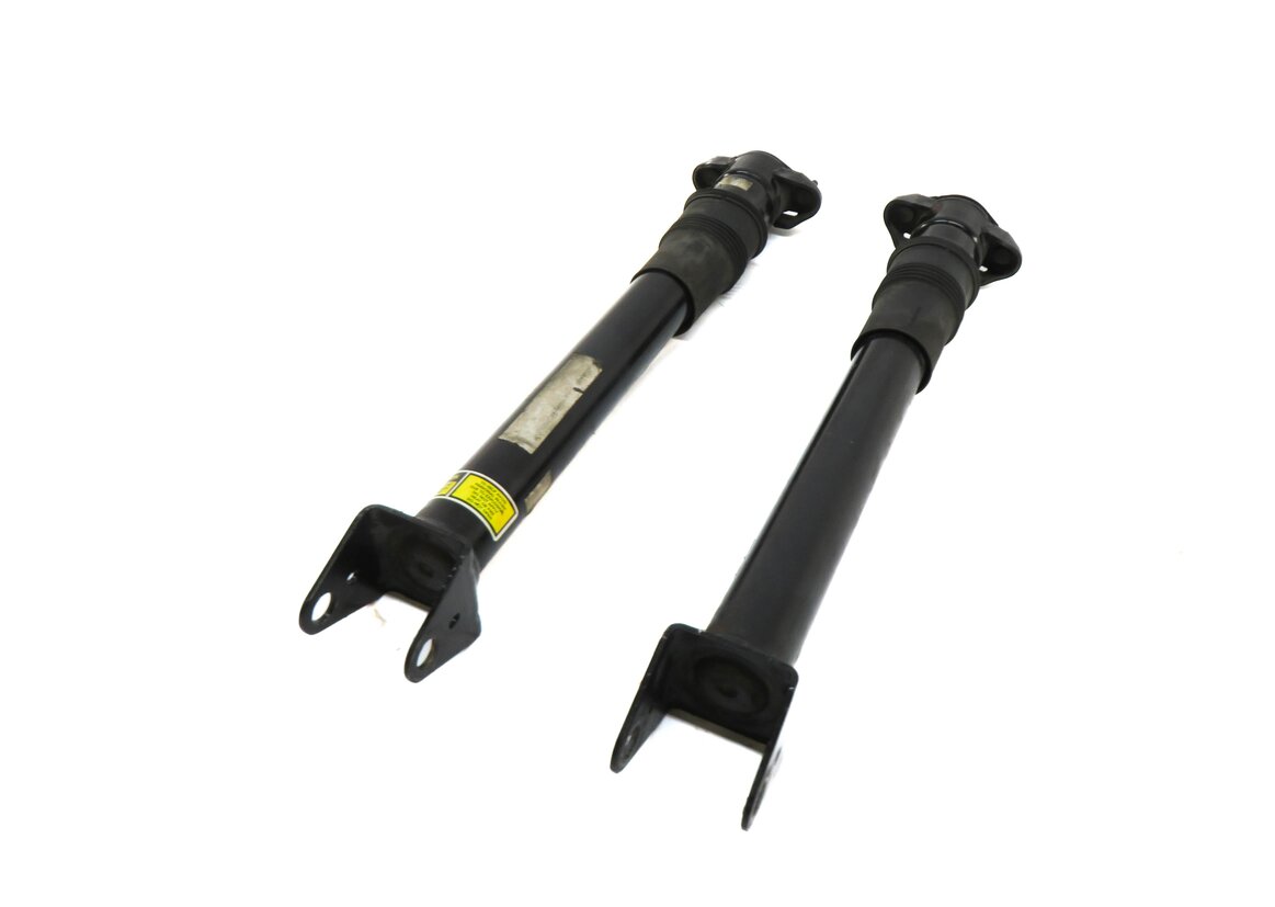 2010 MERCEDES ML350 (W164) LEFT & RIGHT REAR SUSPENSION SHOCK STRUT SET-2