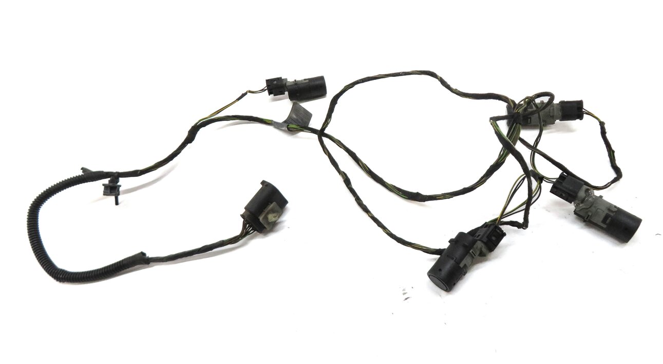 Thumbnail 1: 2006 RANGE ROVER (L322) REAR PDC PARK DISTANCE SENSOR SET w/ HARNESS (BLACK)