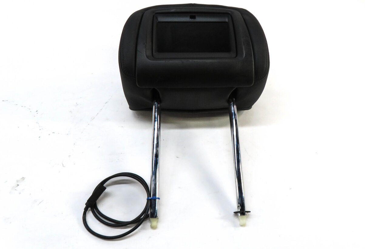 Thumbnail 5: 2006 RANGE ROVER (L322) LEFT DRIVER HEADREST w/ DVD VIDEO SCREEN (BLACK)