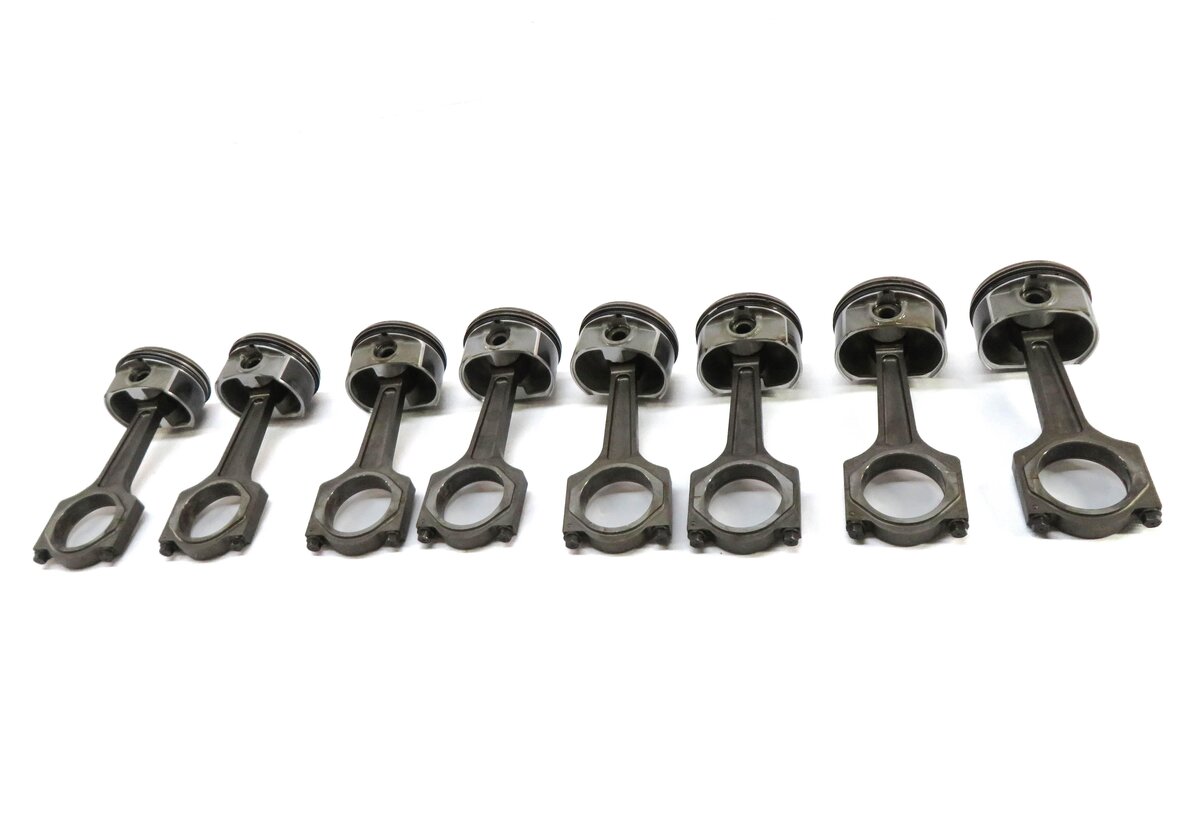 Thumbnail 3: 2006-2009 RANGE ROVER SPORT (L320 L322) 4.2L V8 SUPERCHARGED ENGINE PISTON SET-8