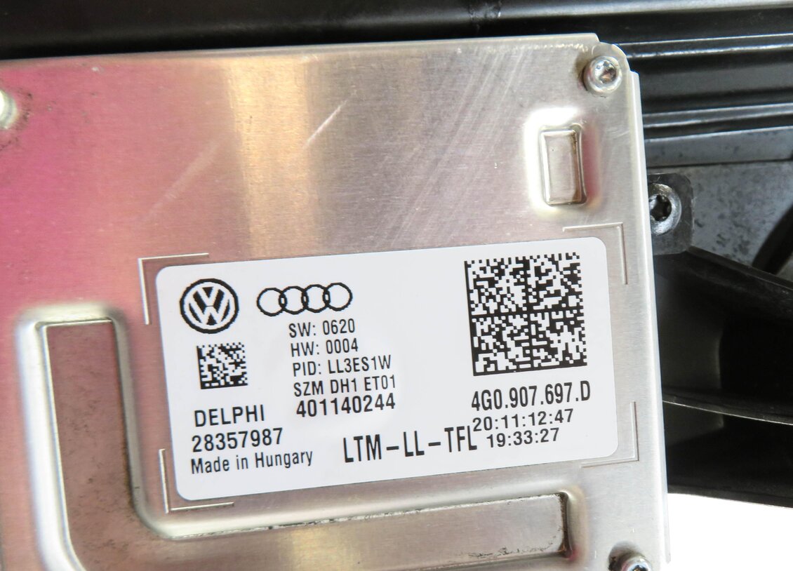 Thumbnail 7: 13-16 AUDI A4 S4 (B8 8K) LEFT DRIVER XENON HID HEADLIGHT LIGHT LAMP (NON AFS)