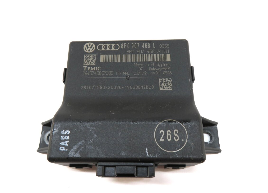 Thumbnail 14: 2013 AUDI A4 (B8 8K) 2.0L CAEB TURBO ENGINE ECM BCM IMMOBILIZER MODULE KEY SET
