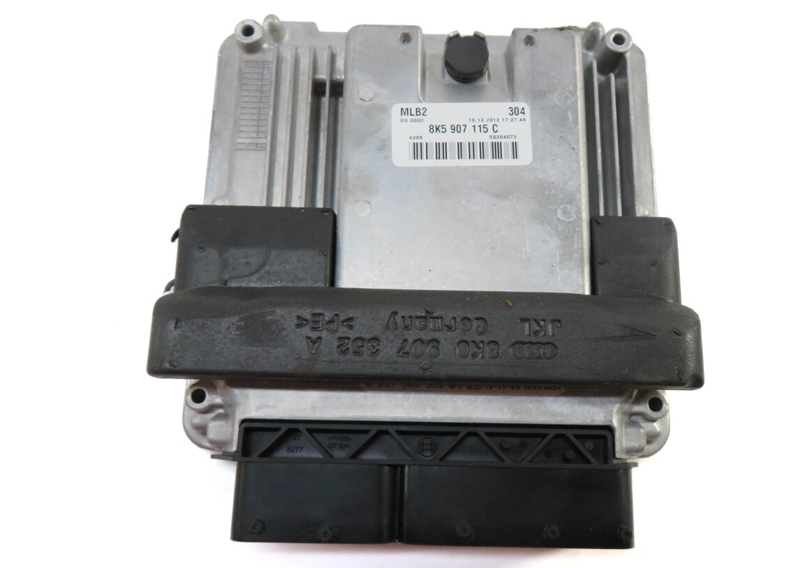 Thumbnail 5: 2013 AUDI A4 (B8 8K) 2.0L CAEB TURBO ENGINE ECM BCM IMMOBILIZER MODULE KEY SET