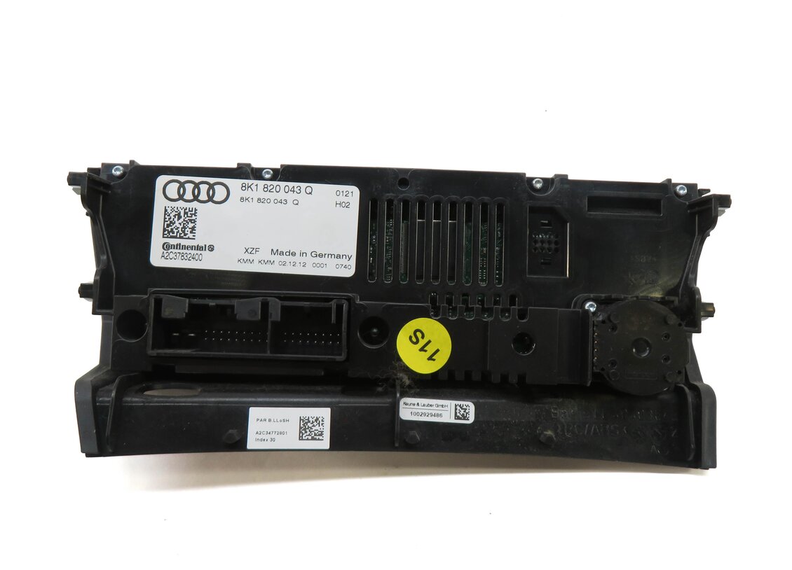 Thumbnail 4: 13-17 AUDI A4 A5 Q5 S4 RS5 S5 SQ5 (B8 8K 8T 8R) HEATER A/C TEMPERATURE CONTROL