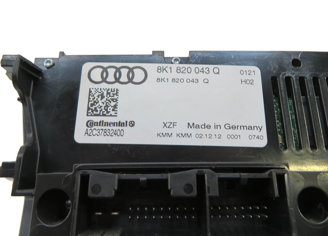 Thumbnail 5: 13-17 AUDI A4 A5 Q5 S4 RS5 S5 SQ5 (B8 8K 8T 8R) HEATER A/C TEMPERATURE CONTROL