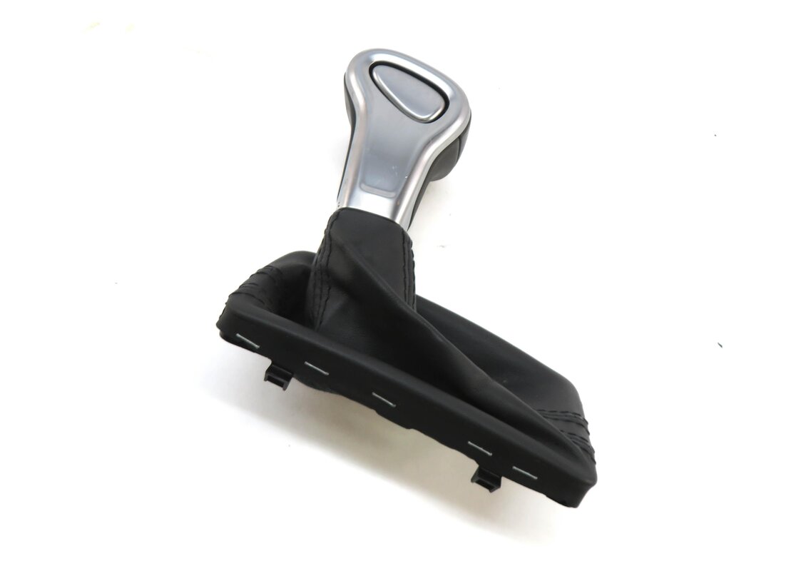 2013 AUDI A4 (B8 8K) A/T TRANSMISSION GEAR SHIFTER SHIFT HANDLE KNOB w/ BOOT
