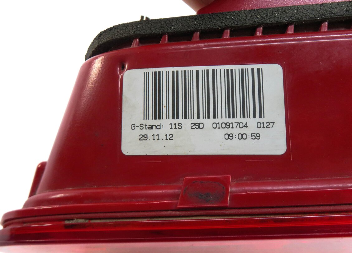 Thumbnail 5: 13-16 AUDI A4 S4 B8 8K REAR RIGHT PASSENGER INNER TRUNK TAILLIGHT LIGHT LAMP LED