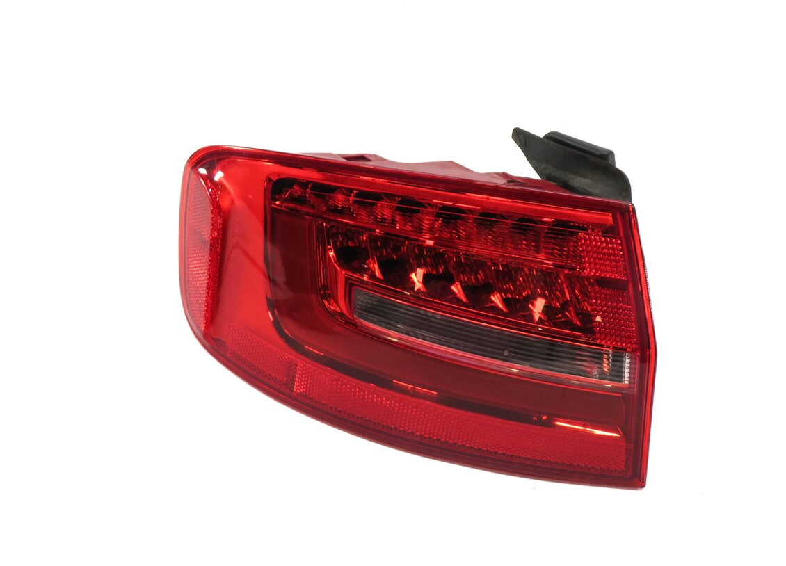2013-2016 AUDI A4 S4 (B8 8K) LEFT DRIVER OUTER TAILLIGHT BRAKE LIGHT LAMP - LED