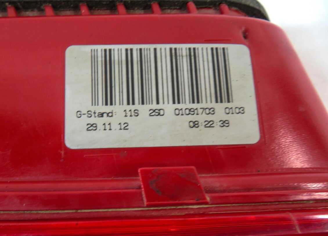 Thumbnail 5: 13-16 AUDI A4 S4 (B8 8K) REAR LEFT DRIVER INNER TRUNK TAILLIGHT LIGHT LAMP - LED