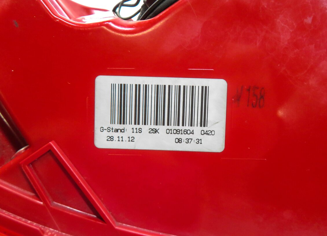 Thumbnail 5: 13-16 AUDI A4 S4 B8 8K REAR RIGHT PASSENGER OUTER TAILLIGHT BRAKE LIGHT LAMP LED