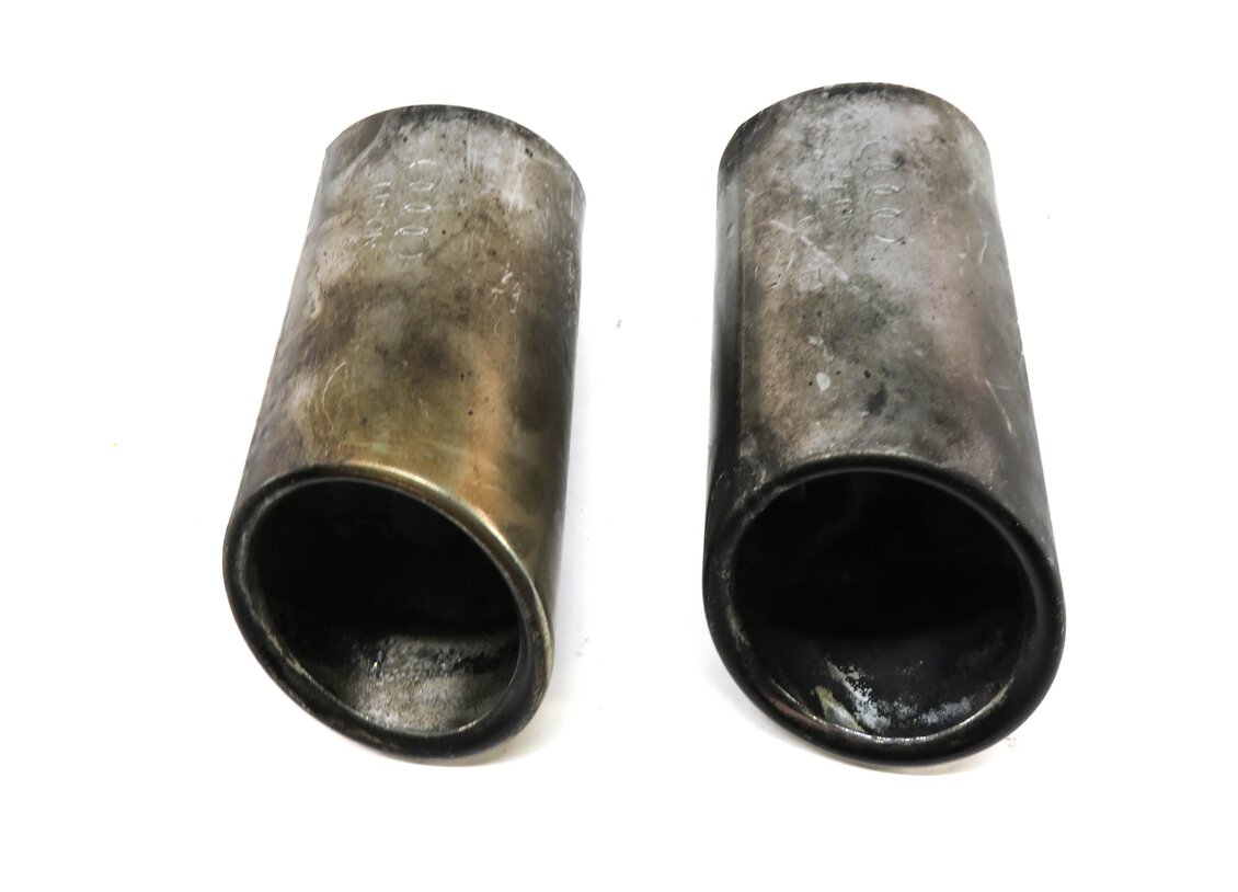 Thumbnail 3: 2013-2016 AUDI A4 (B8 8K) LEFT & RIGHT MUFFLER EXHAUST TIP SET-2