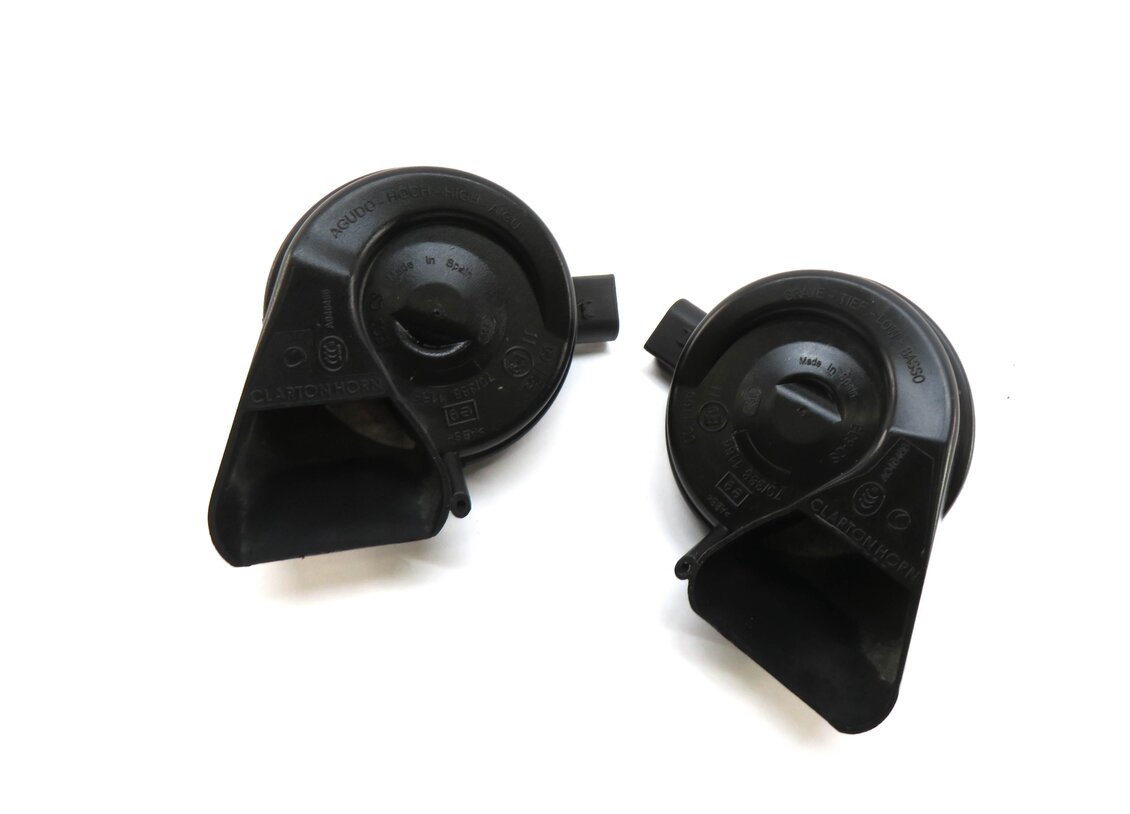 2008-2017 AUDI A4 A5 S4 S5 Q5 (B8 8K 8R 8T) HIGH & LOW TONE SAFETY HORN SET