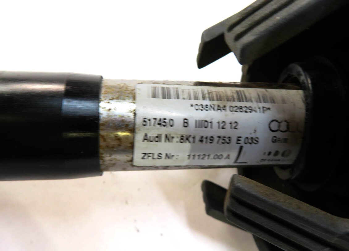 Thumbnail 5: 2013 AUDI A4 (B8 8K) STEERING COLUMN SHAFT U-JOINT COUPLER LINKAGE SHAFT