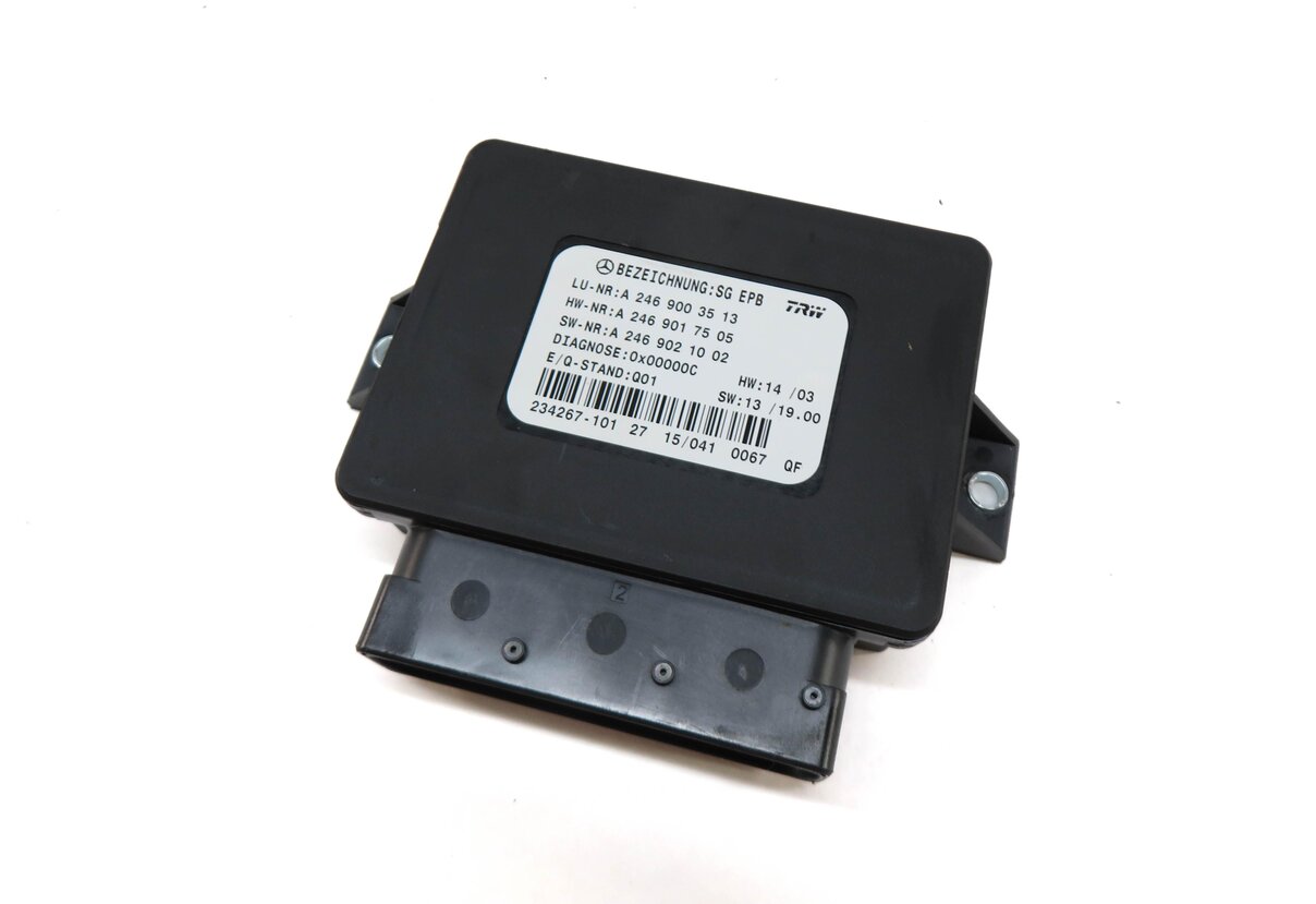 2015 MERCEDES CLA250 (W117) PARKING BRAKE CONTROL MODULE