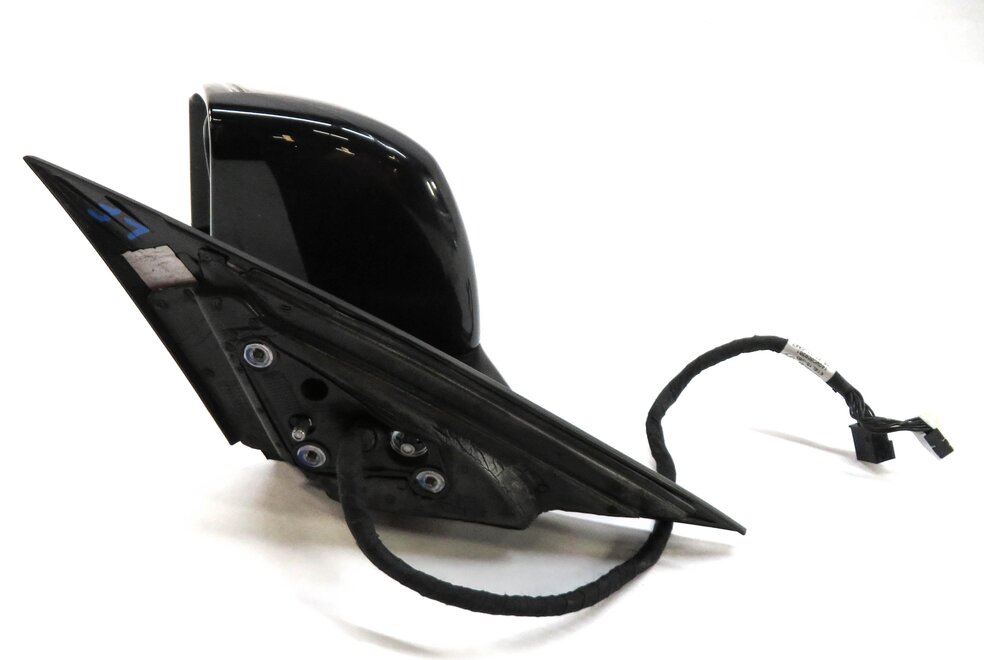 Thumbnail 5: 14-16 MERCEDES CLA45 CLA250 (C117) LEFT - BLIND SPOT AUTODIM DOOR MIRROR (BLACK)