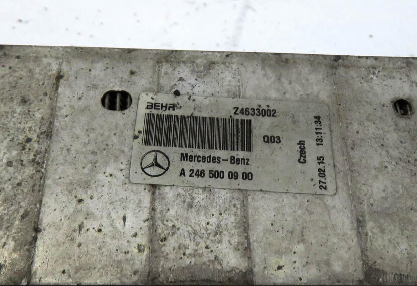 Thumbnail 5: 13-20 MERCEDES B250 CLA250 GLA250 (C117 W117 W246 X156) TURBOCHARGER INTERCOOLER