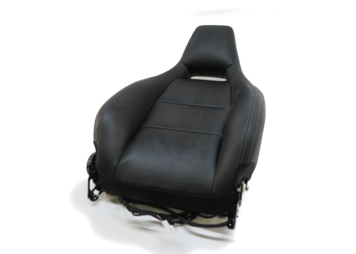 14-19 MERCEDES CLA (C117) PASSENGER UPPER TOP HEATED SEAT CUSHION (BLACK MANUAL)