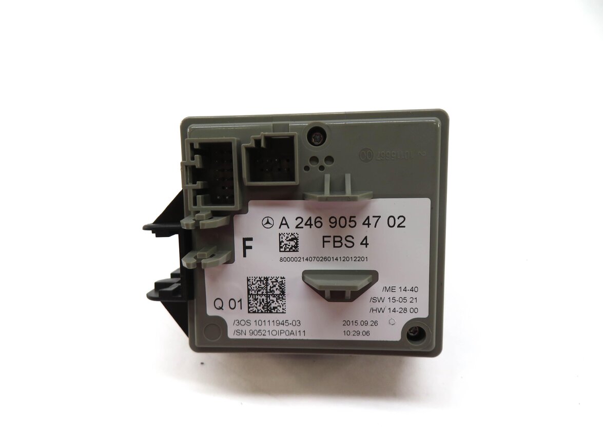 Thumbnail 3: 2016-2017 MERCEDES B250 CLA GLA (C117 W242 X156) IGNITION SWITCH MODULE