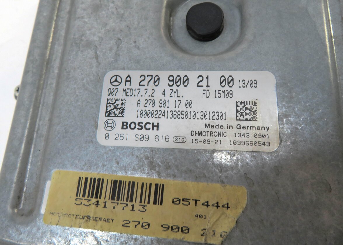 Thumbnail 4: 15-20 MERCEDES B250 CLA250 CLA45 GLA250 (C117 W246 X156) ENGINE CONTROL MODULE