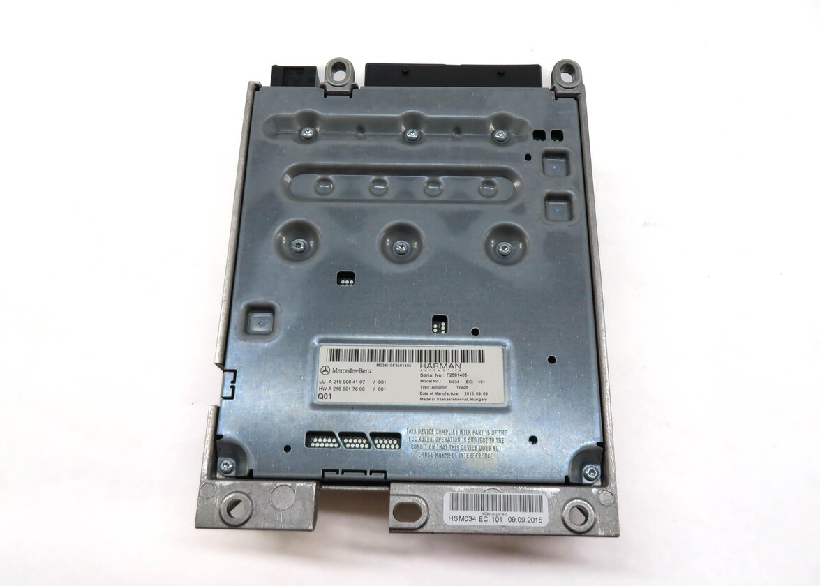 Thumbnail 3: 13-20 MERCEDES B CLA E GLA CLS (C117 C218 W117 W212 X156) STEREO AUDIO AMPLIFIER