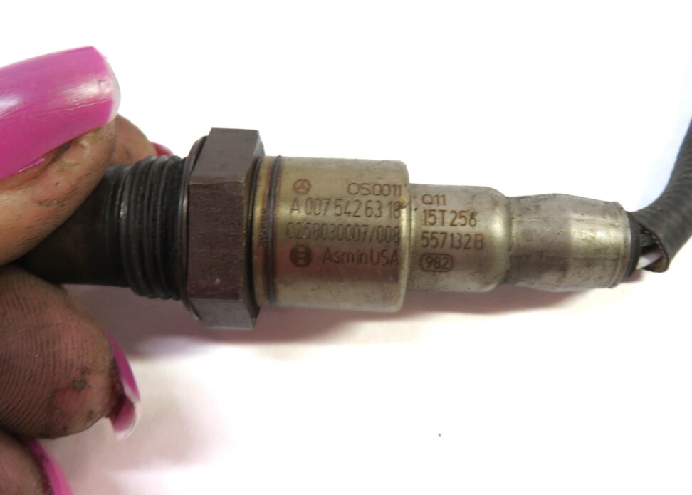 Thumbnail 4: 2016 MERCEDES CLA250 (C117) 2.0L PRE POST CAT O2 OXYGEN LAMBDA PROBE SENSOR SET
