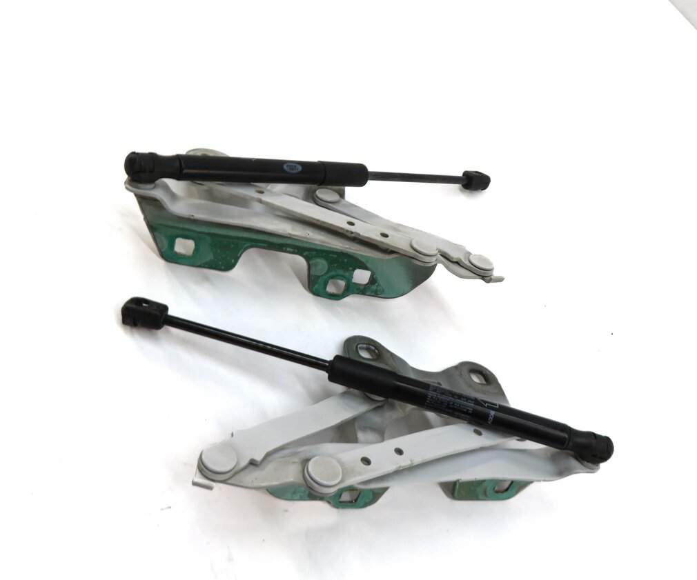 Thumbnail 2: 2013-2022 RANGE ROVER SPORT (L405 L494) HOOD HINGE SET w/ STRUTS (FUJI WHITE)
