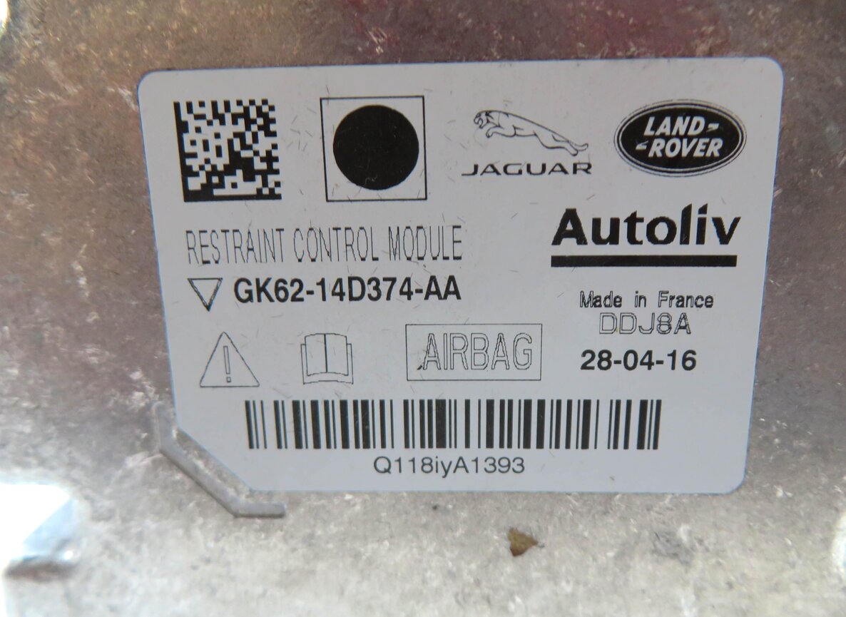Thumbnail 5: 2016 RANGE ROVER SPORT (L494) SRS BAG CONTROL MODULE