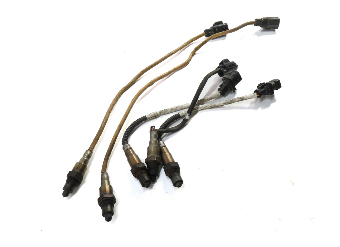 Thumbnail 2: 2016 RANGE ROVER SPORT (L494) 3.0L PRE POST CAT O2 OXYGEN SENSOR SET-4