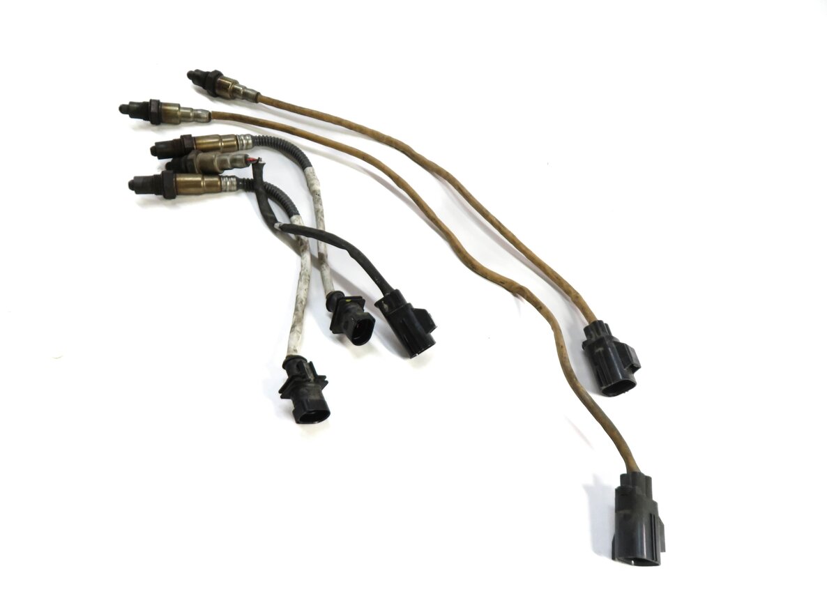 Thumbnail 3: 2016 RANGE ROVER SPORT (L494) 3.0L PRE POST CAT O2 OXYGEN SENSOR SET-4