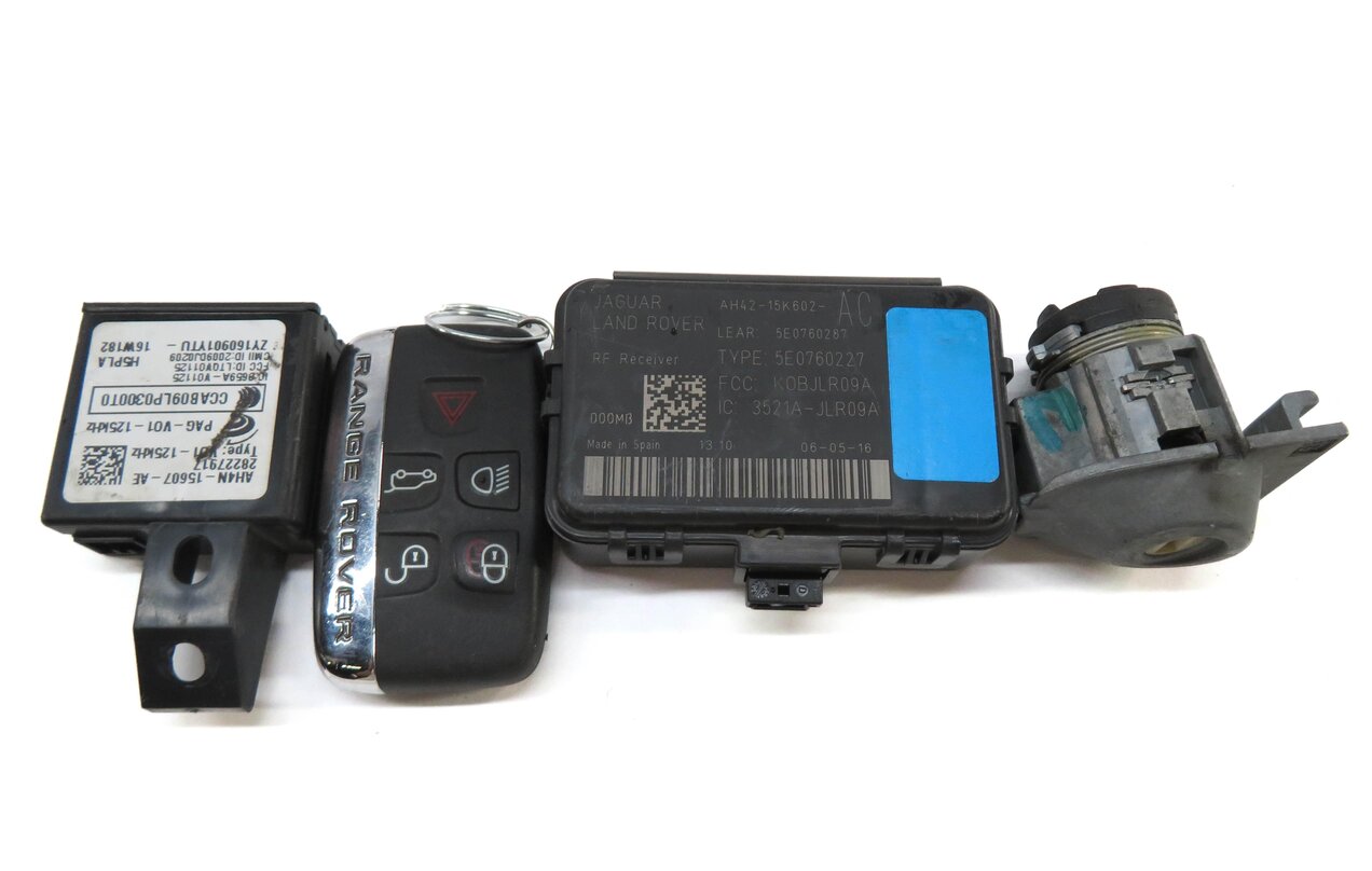 Thumbnail 7: 2016 RANGE ROVER SPORT (L494) 3.0L ENGINE ECM BCM IMMOBILIZER MODULE KEY SET