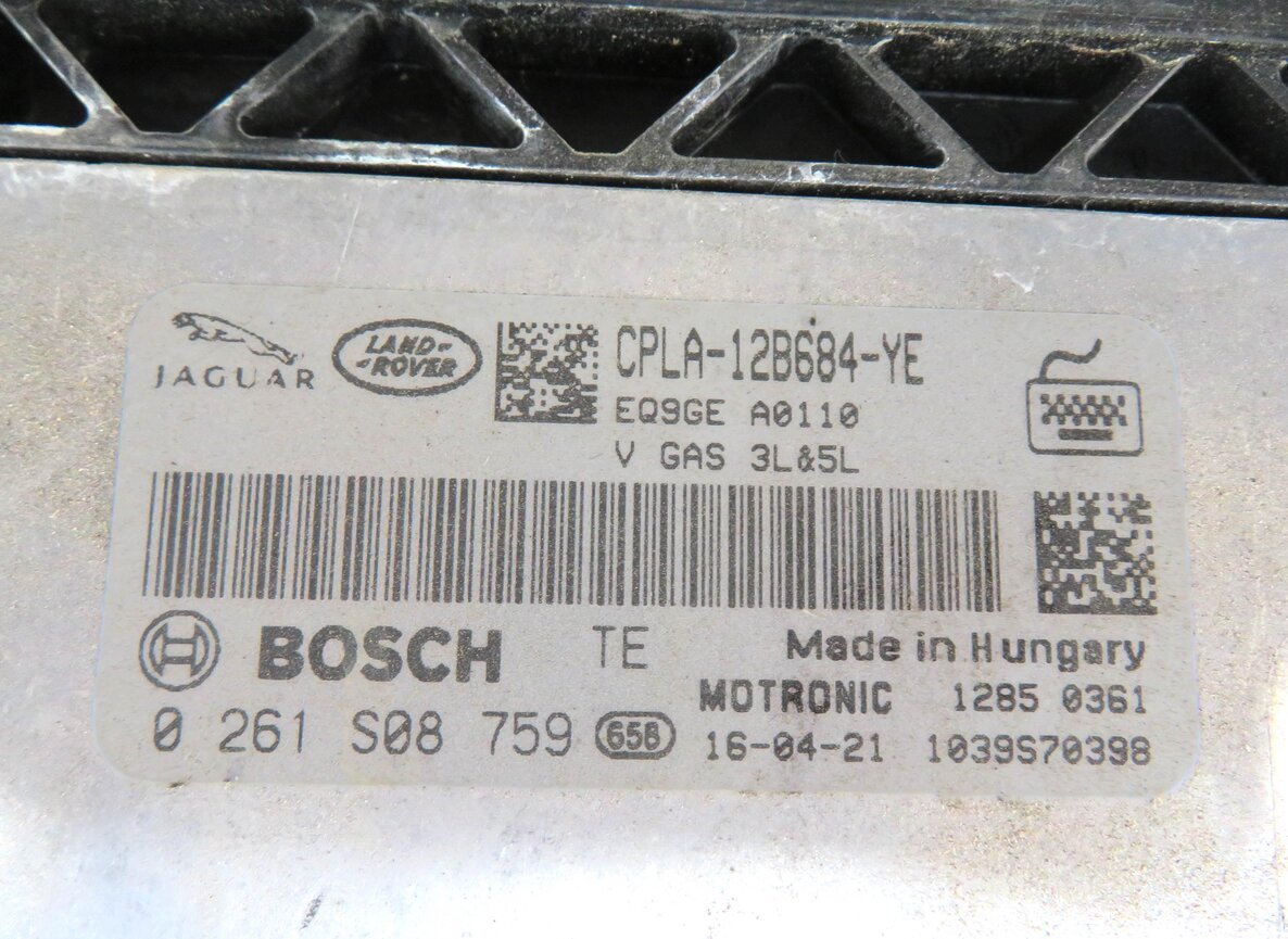 Thumbnail 8: 2016 RANGE ROVER SPORT (L494) 3.0L ENGINE ECM BCM IMMOBILIZER MODULE KEY SET