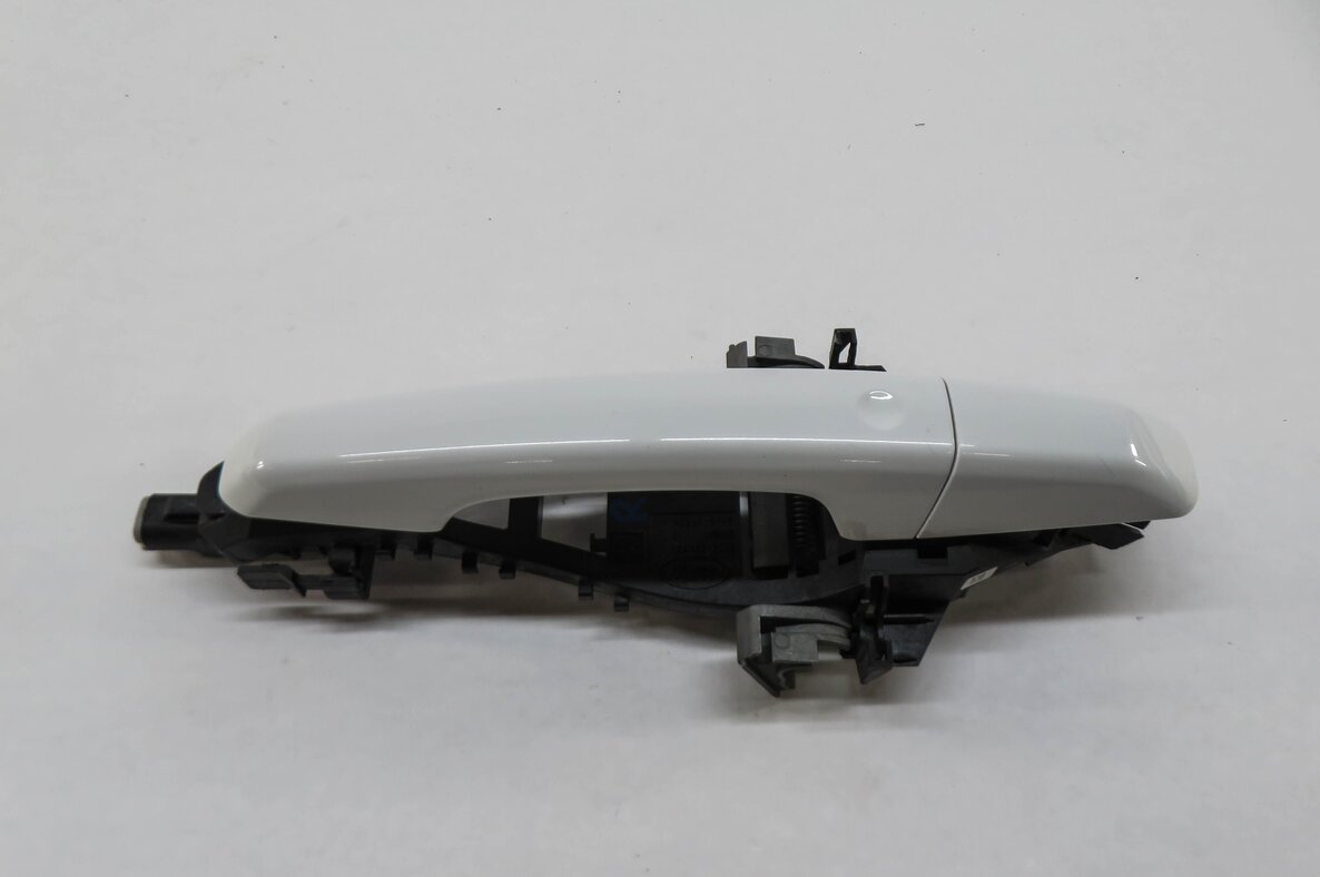 12-17 RANGE ROVER SPORT EVOQUE (L405 L494) RIGHT FRONT PASSIVE DOOR HANDLE WHITE
