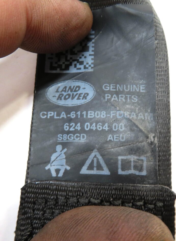 Thumbnail 4: 16-20 RANGE ROVER SPORT (L494) RIGHT FRONT PASSENGER SEATBELT RETRACTOR (BROWN)
