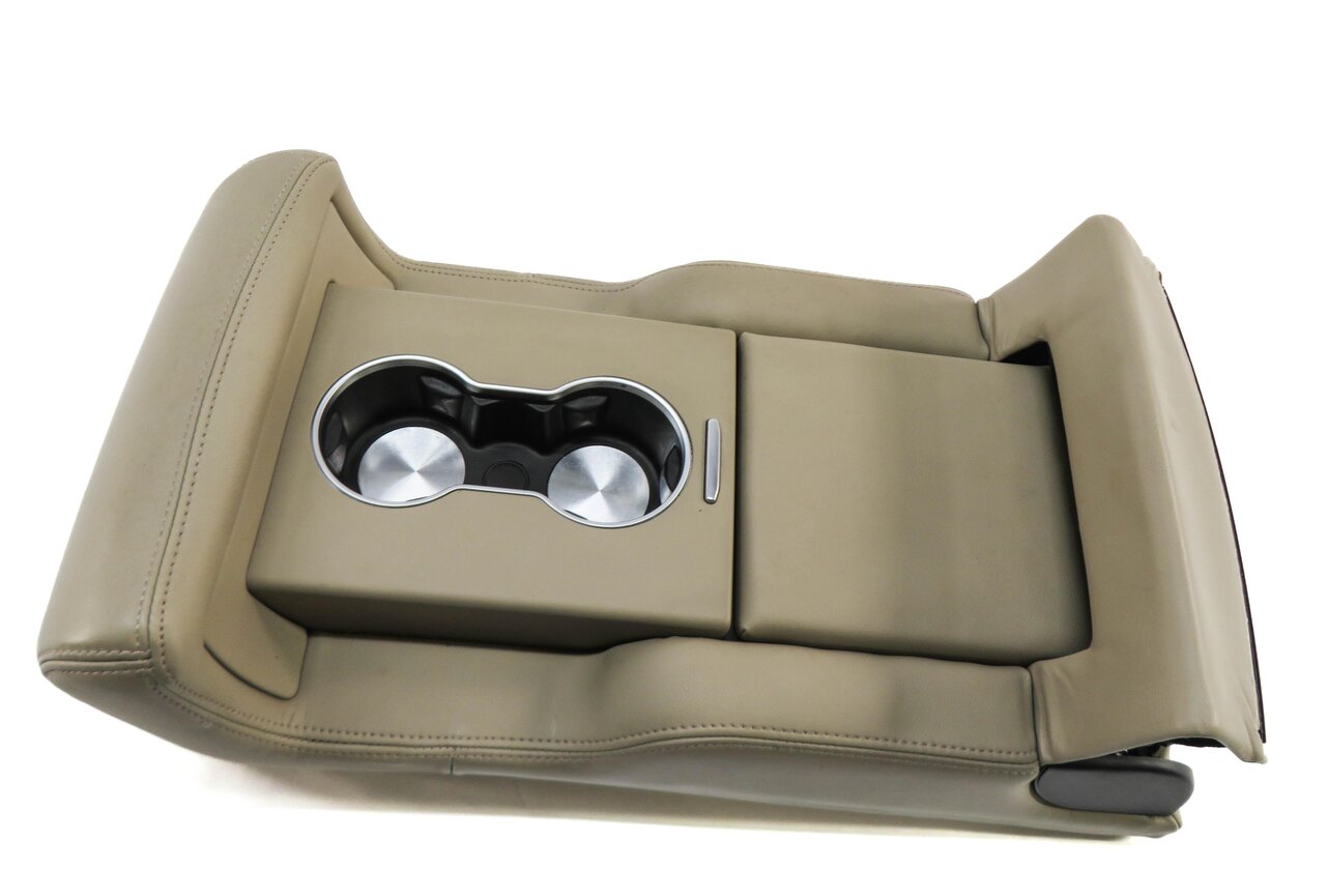 Thumbnail 6: 2016 RANGE ROVER SPORT (L494) REAR SEAT CENTER CONSOLE ARMREST CUP HOLDER ALMOND