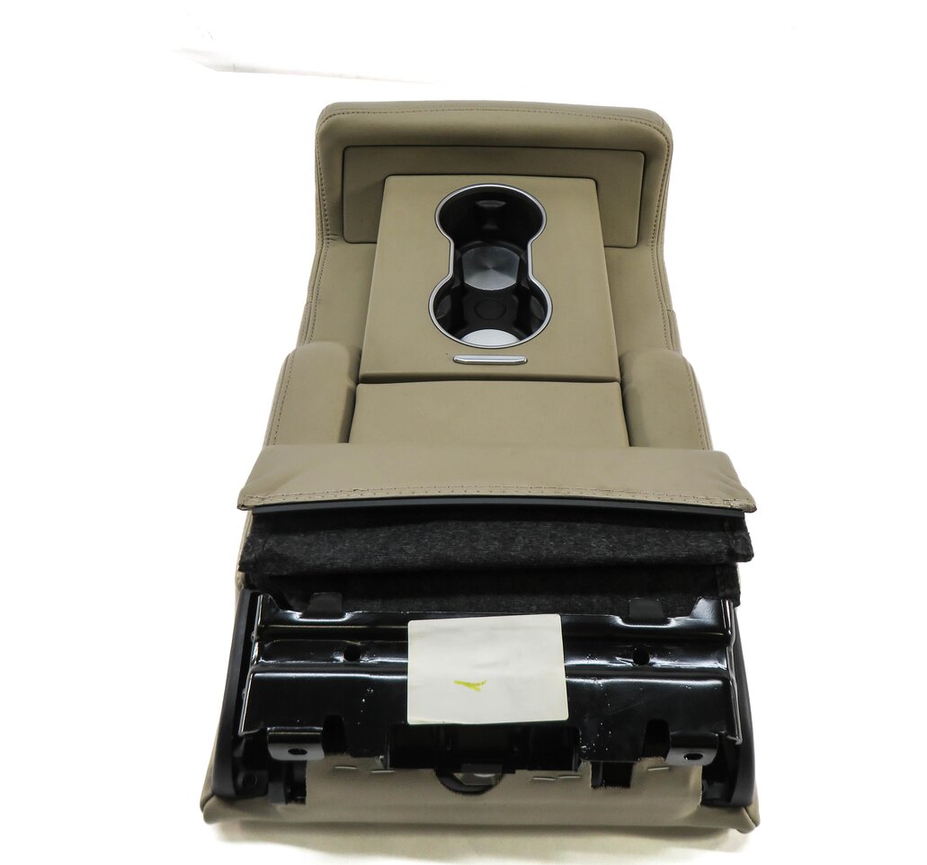 Thumbnail 7: 2016 RANGE ROVER SPORT (L494) REAR SEAT CENTER CONSOLE ARMREST CUP HOLDER ALMOND