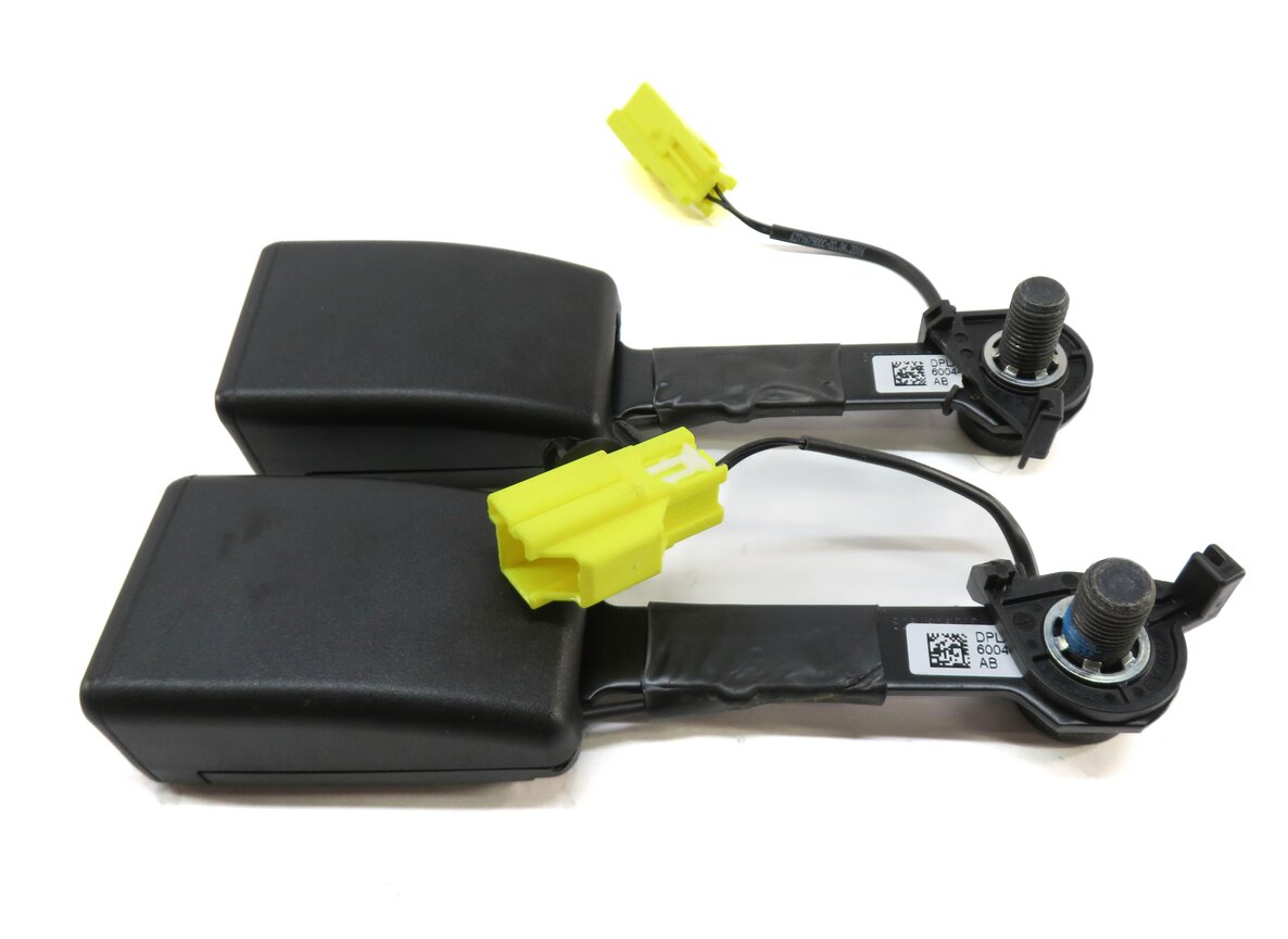 Thumbnail 4: 2016 RANGE ROVER SPORT (L494) REAR 3rd ROW SEAT SEATBELT BUCKLE RECEIVER SET-2