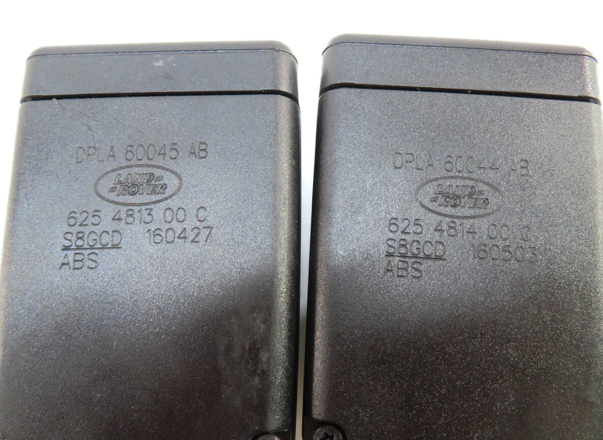 Thumbnail 7: 2016 RANGE ROVER SPORT (L494) REAR 3rd ROW SEAT SEATBELT BUCKLE RECEIVER SET-2